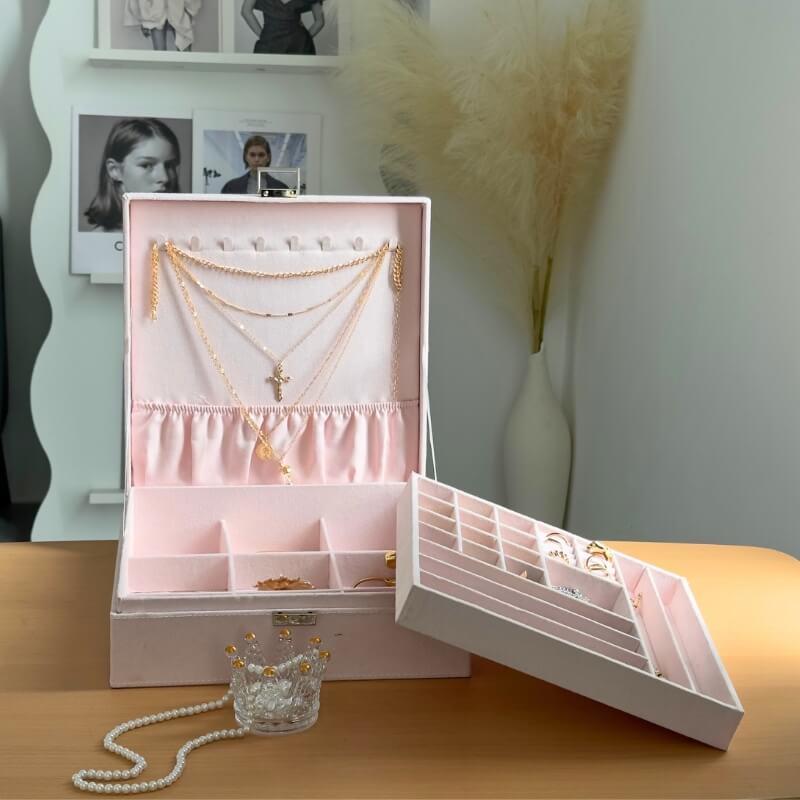 velvet jewelry box