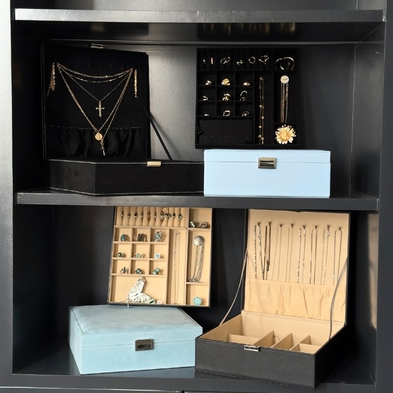 velvet jewelry box