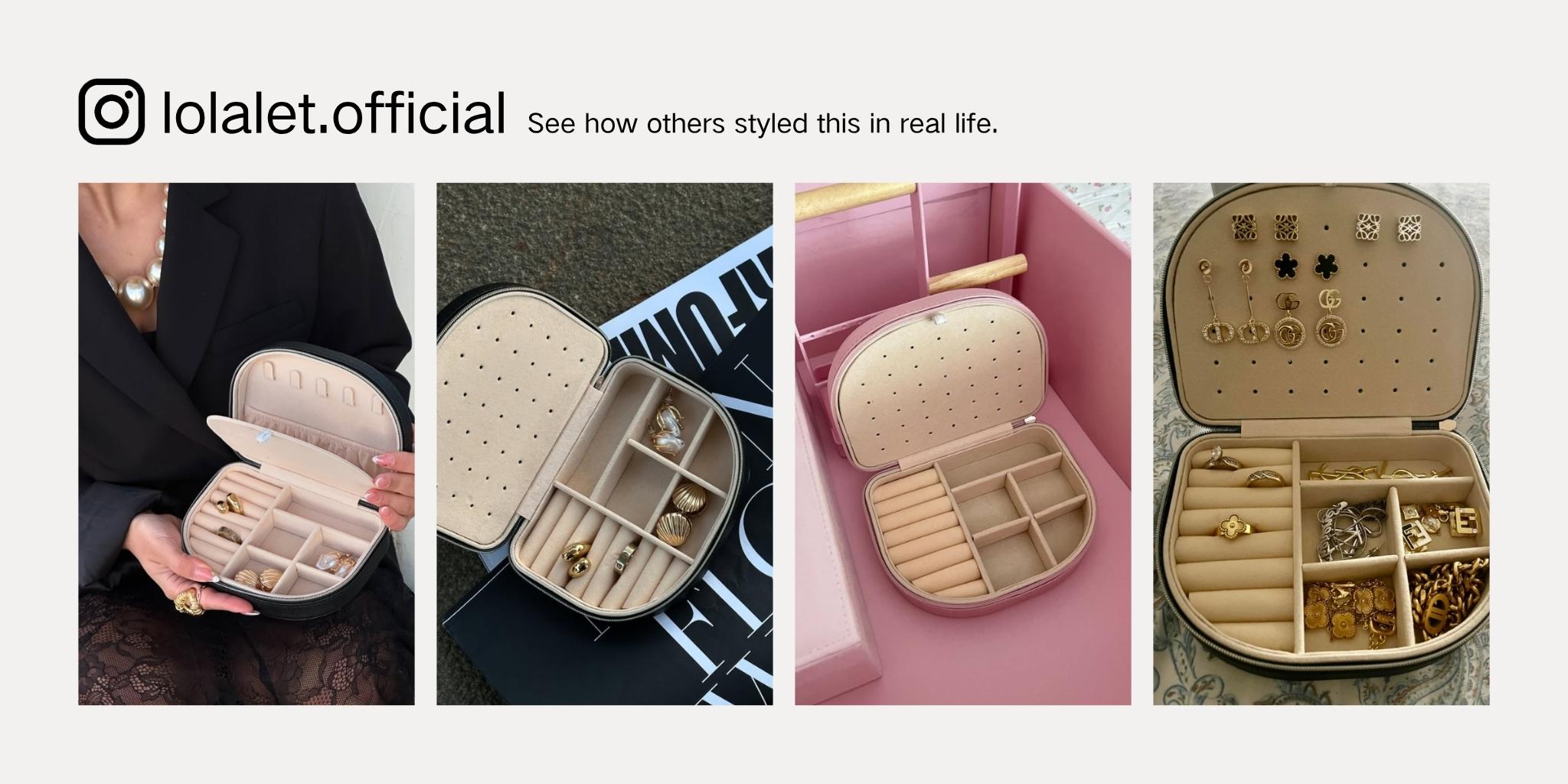 Small Travel Jewelry Box