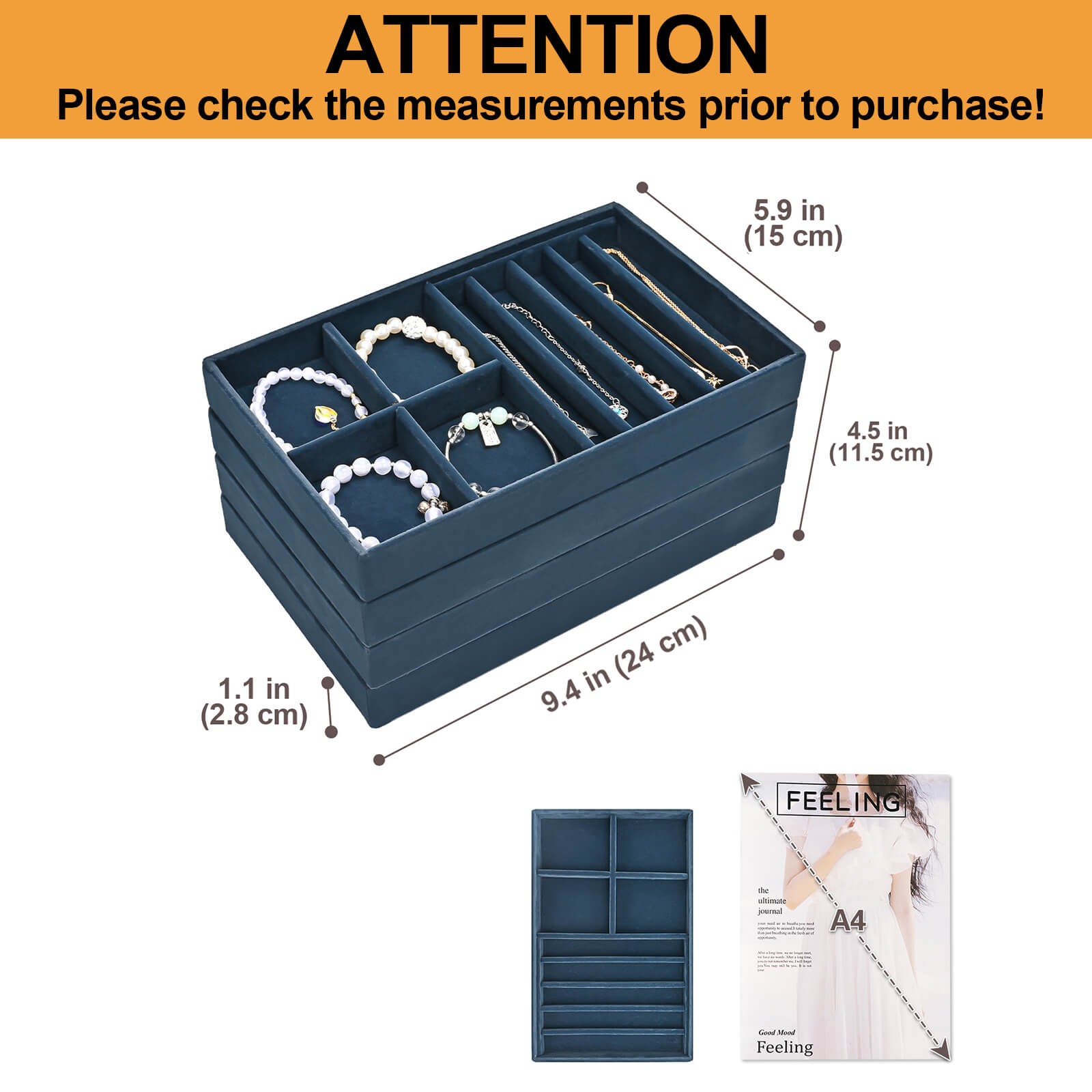 jewelry tray for drawer