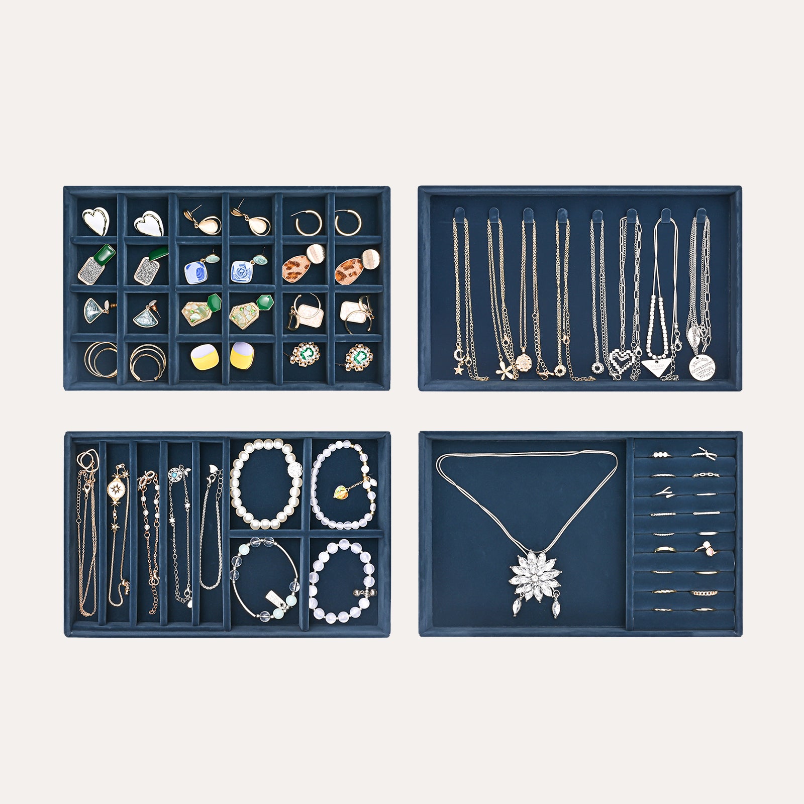jewelry tray stackable for drawer