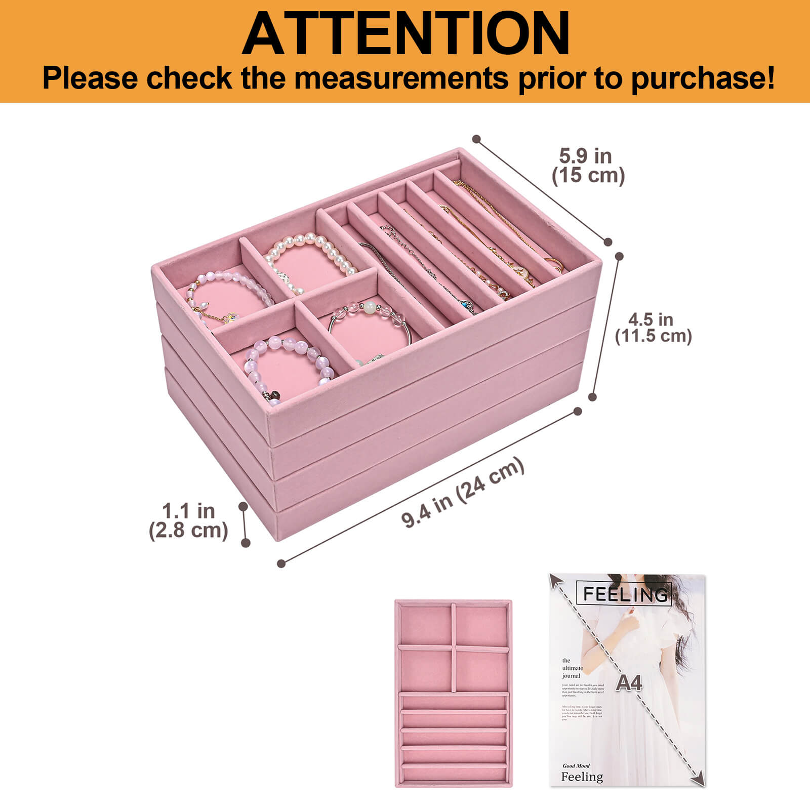 jewelry tray for drawer