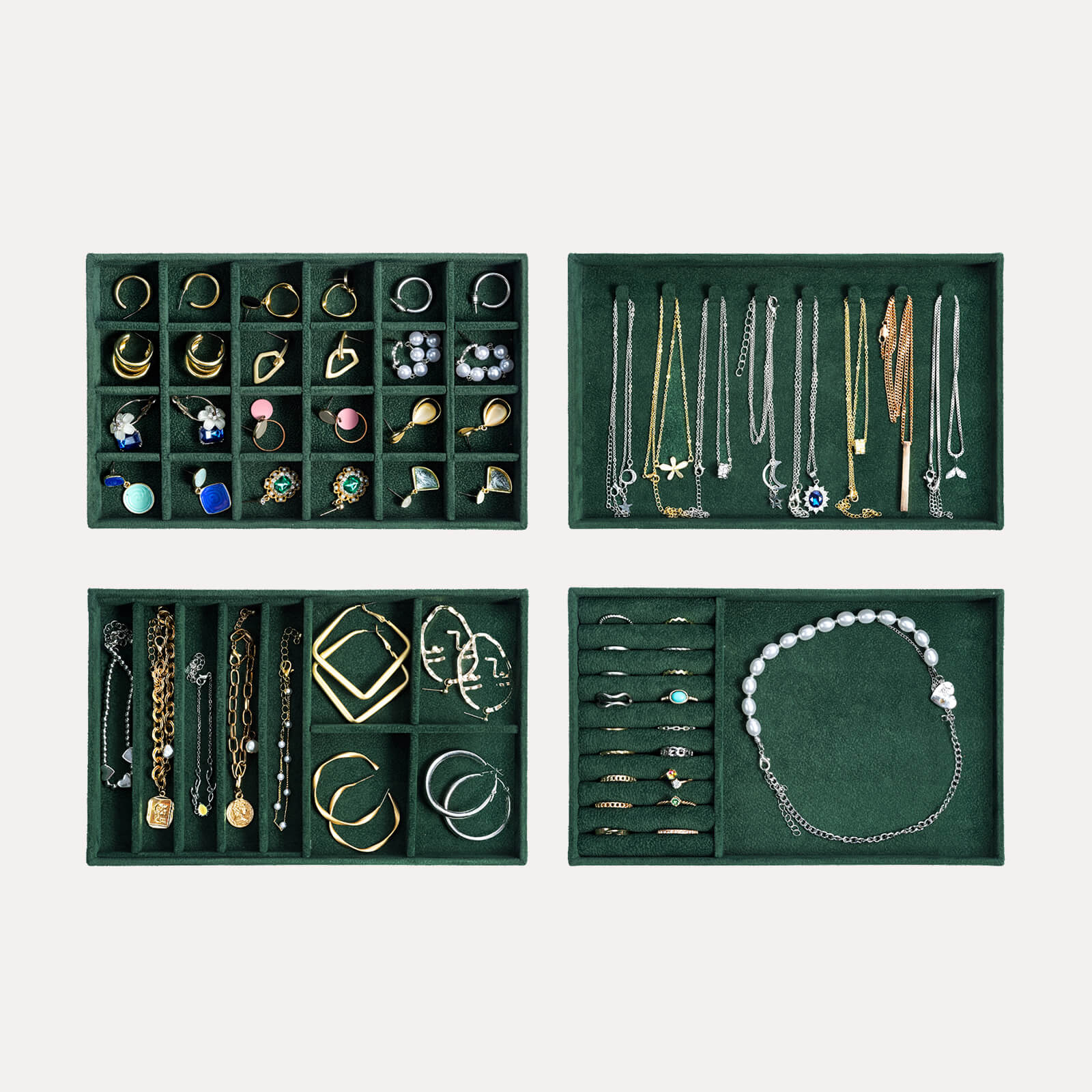 jewelry tray stackable for drawer