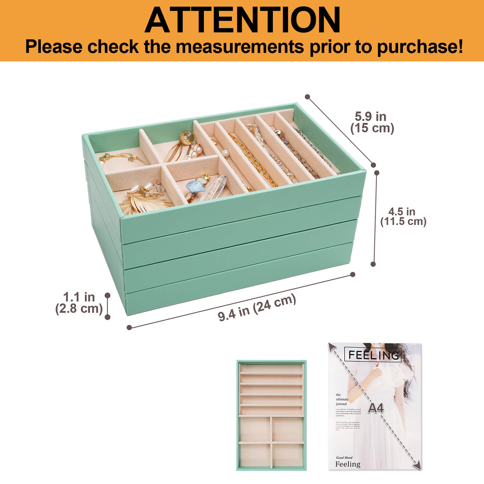 jewelry tray for drawer