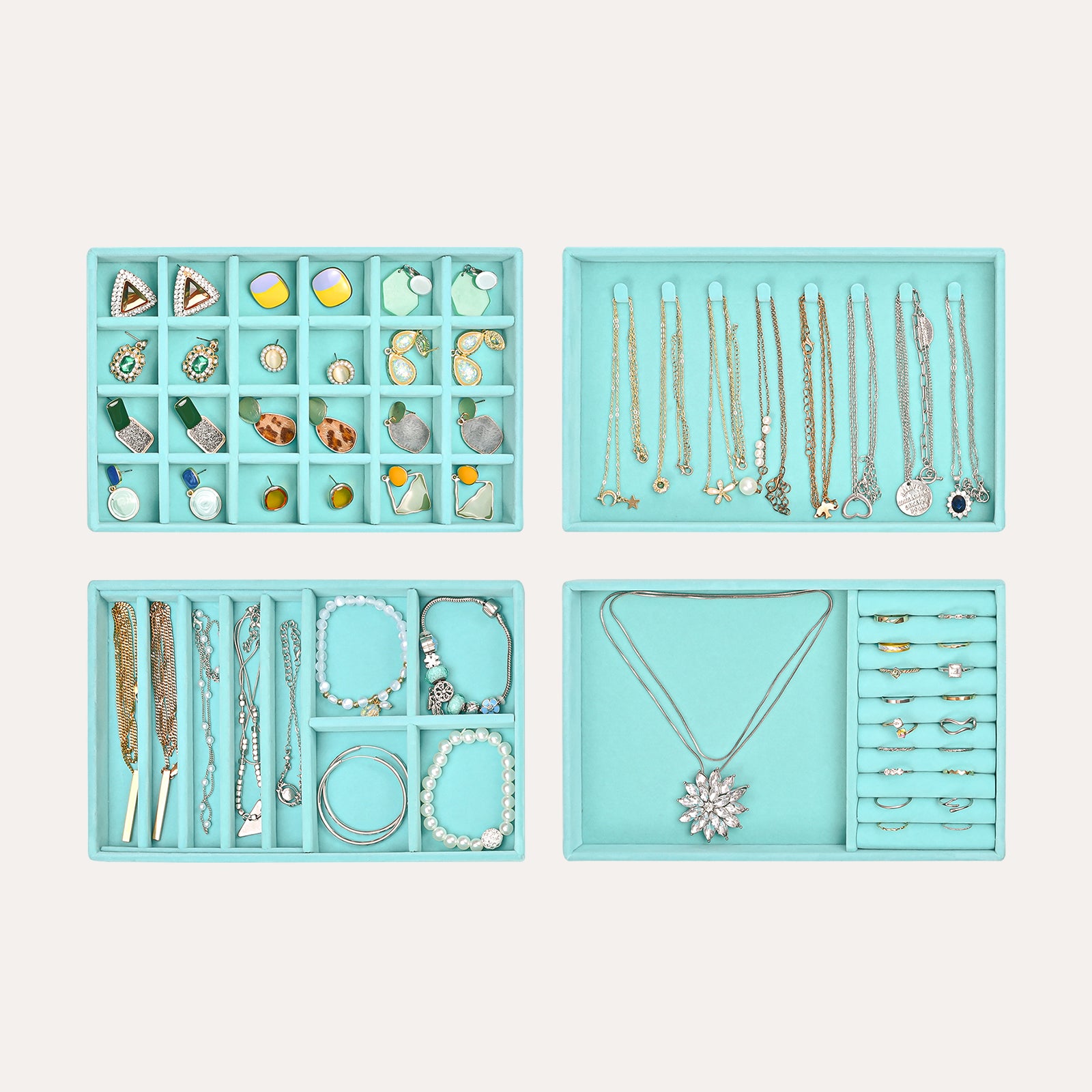 jewelry tray stackable for drawer