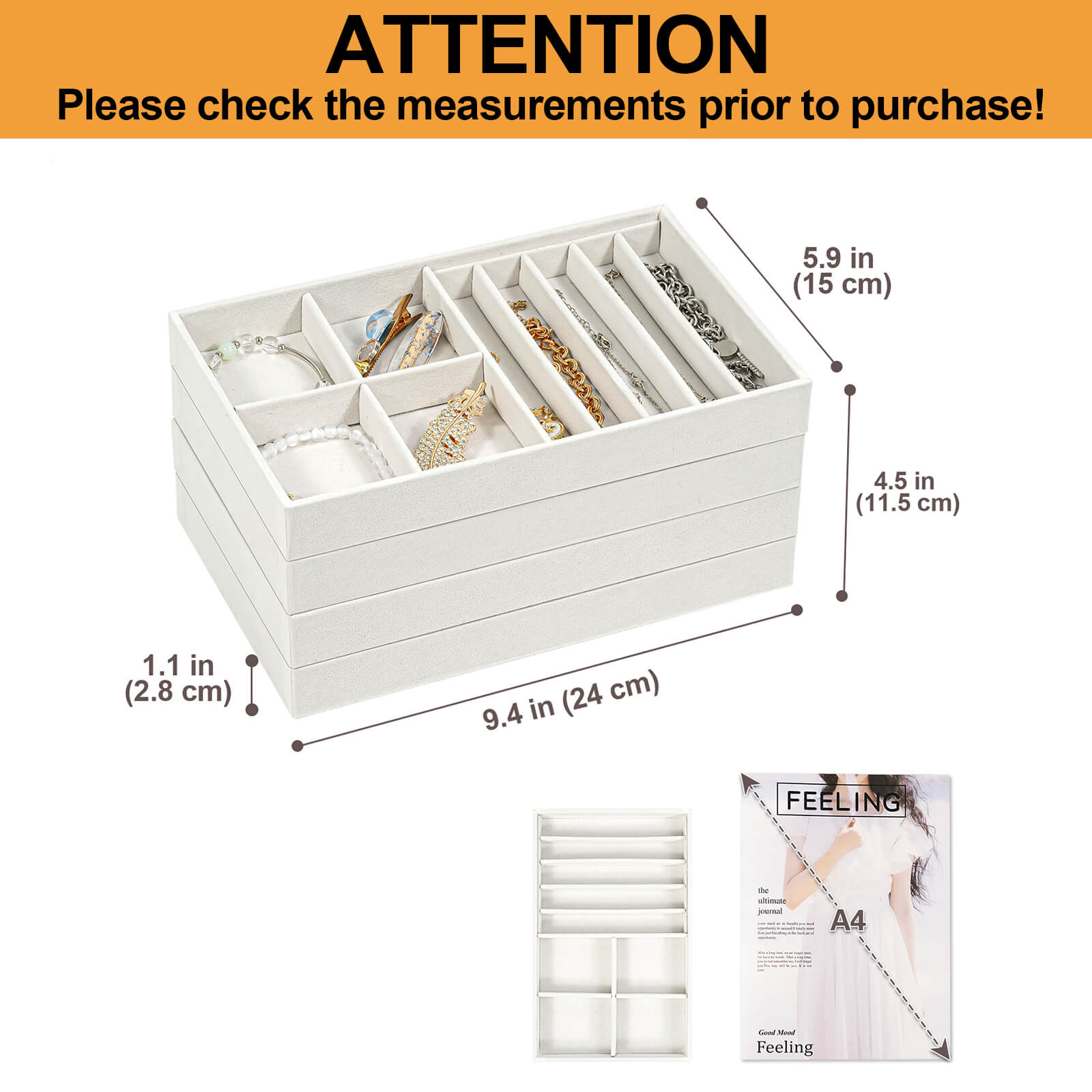 jewelry tray for drawer