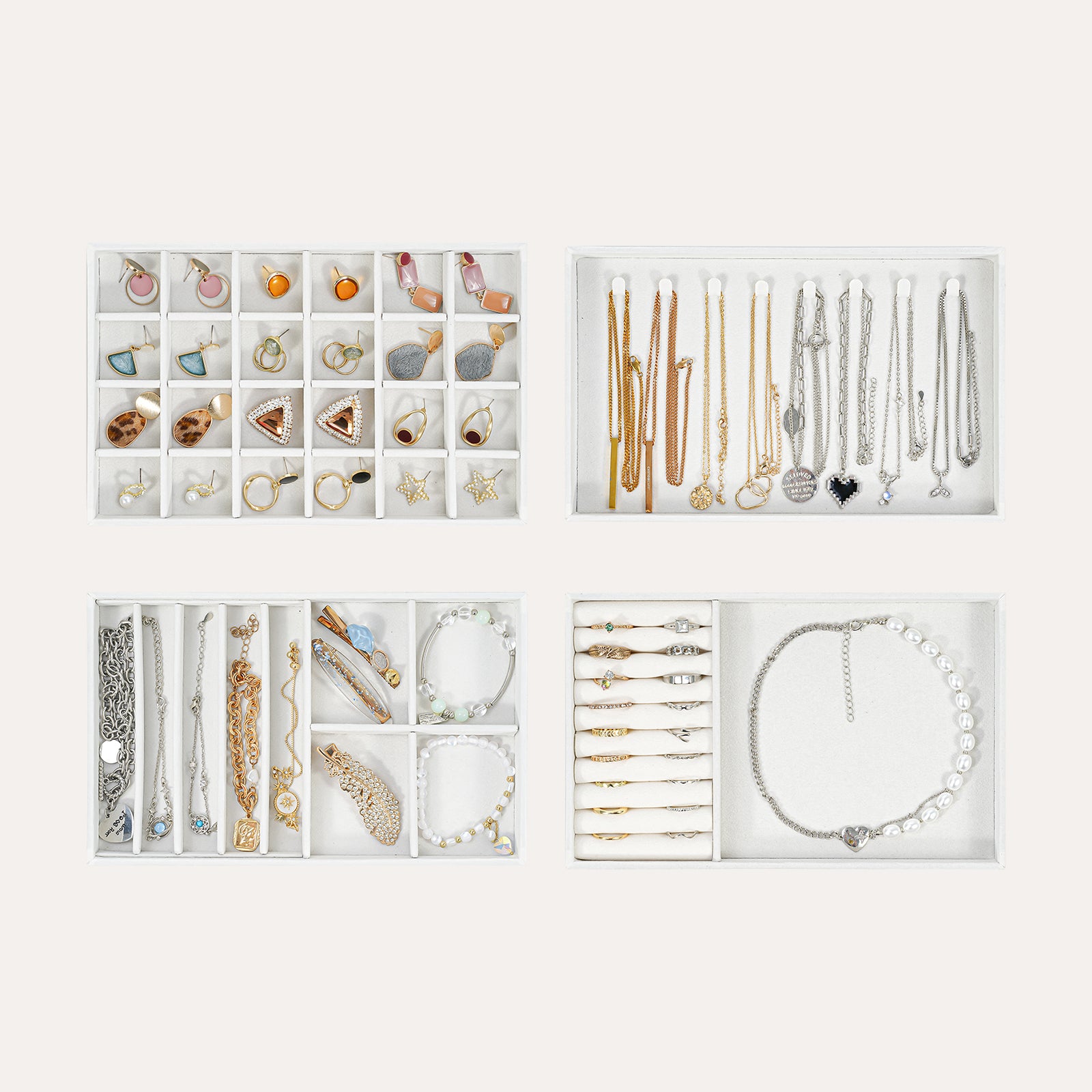 jewelry tray stackable for drawer