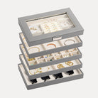 jewelry trays grey