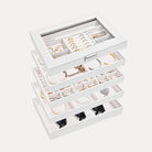 jewelry trays white