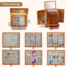 Large Wooden Jewelry Box