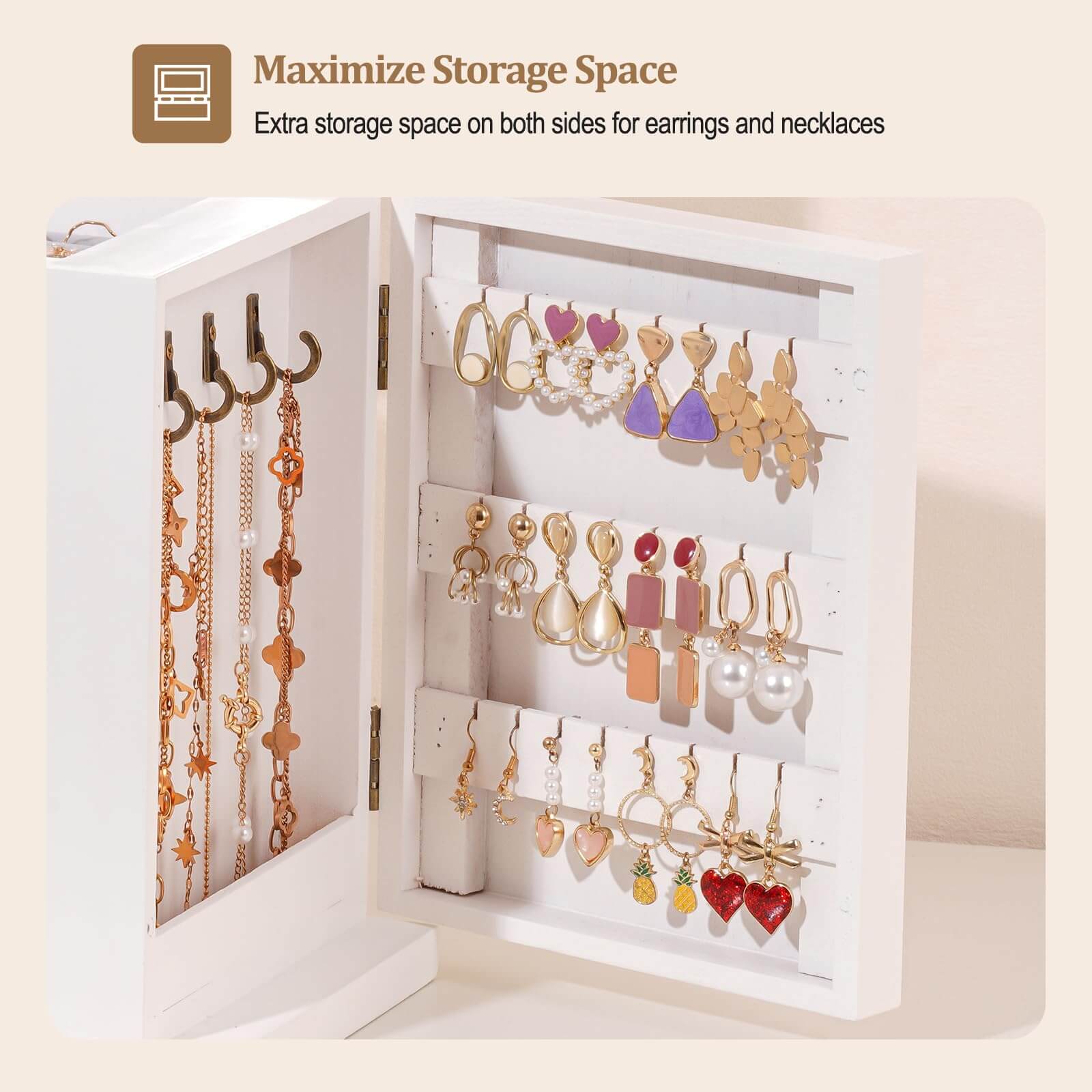 Large Wooden Jewelry Box