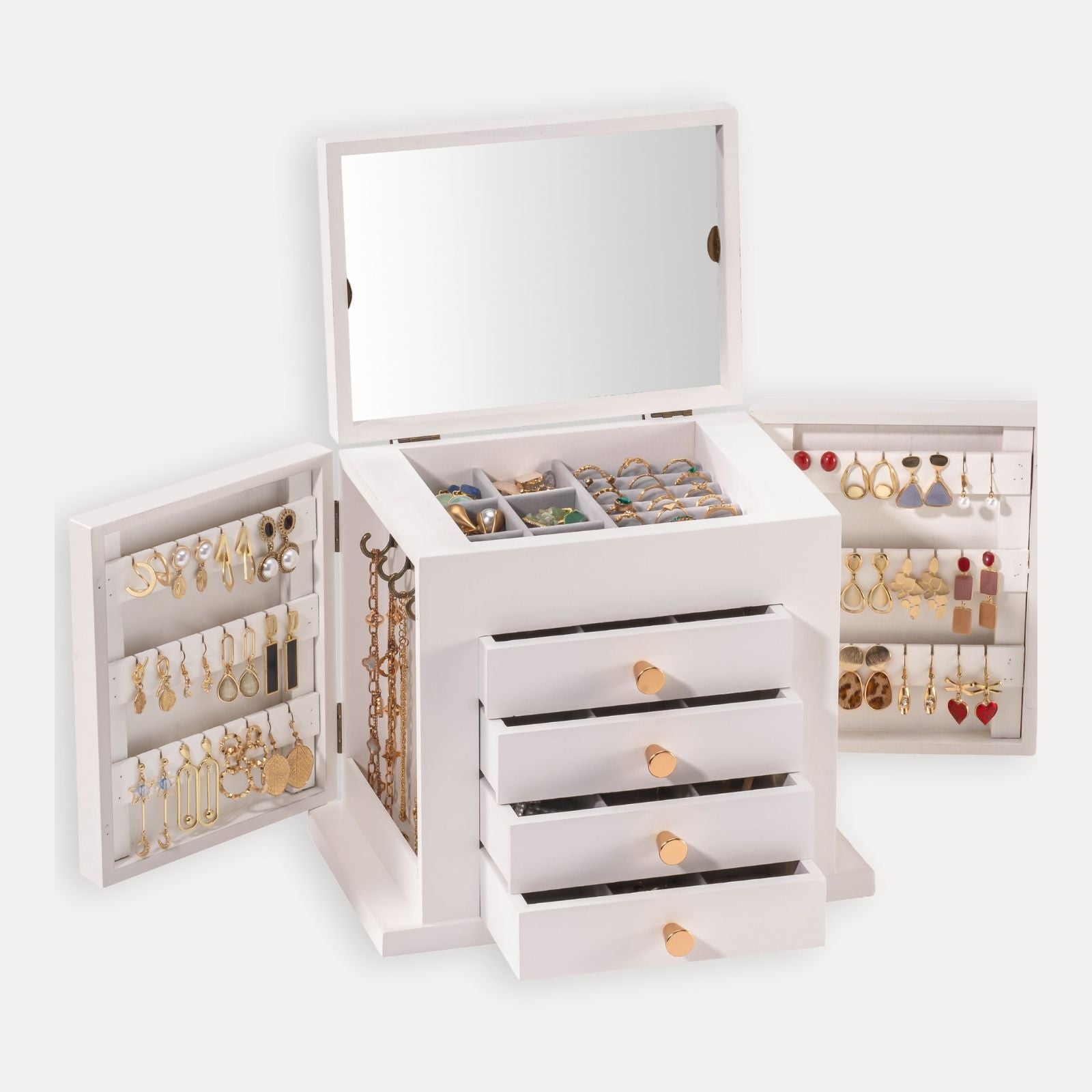 Large Wooden Jewelry Box