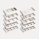 stackable jewelry trays
