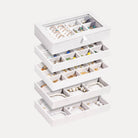 stackable jewelry trays