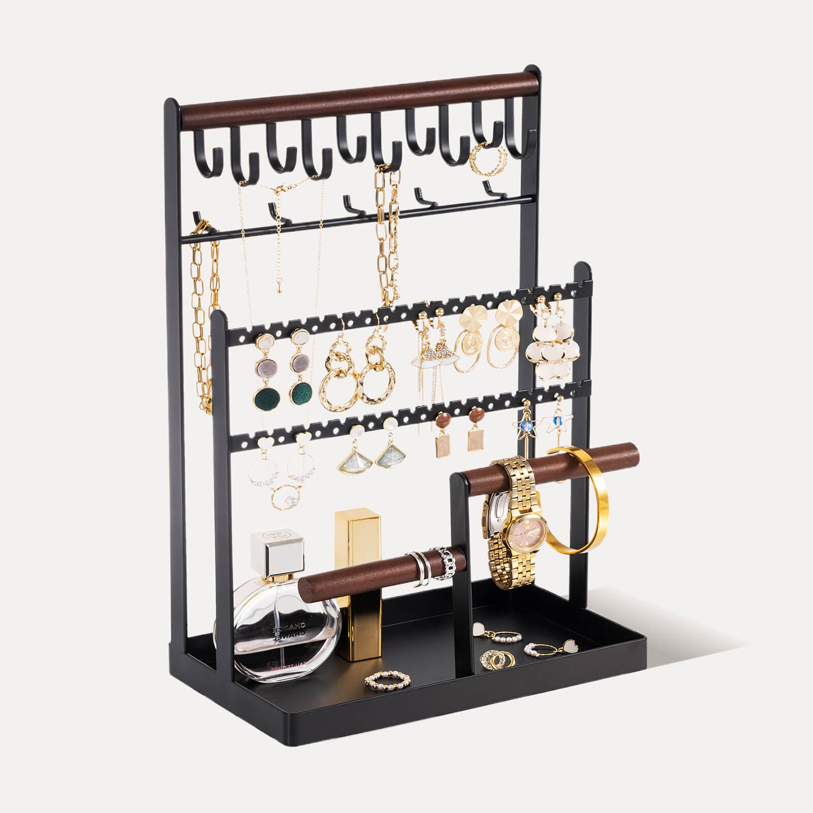 jewelry display stand black