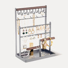 jewelry display stand grey