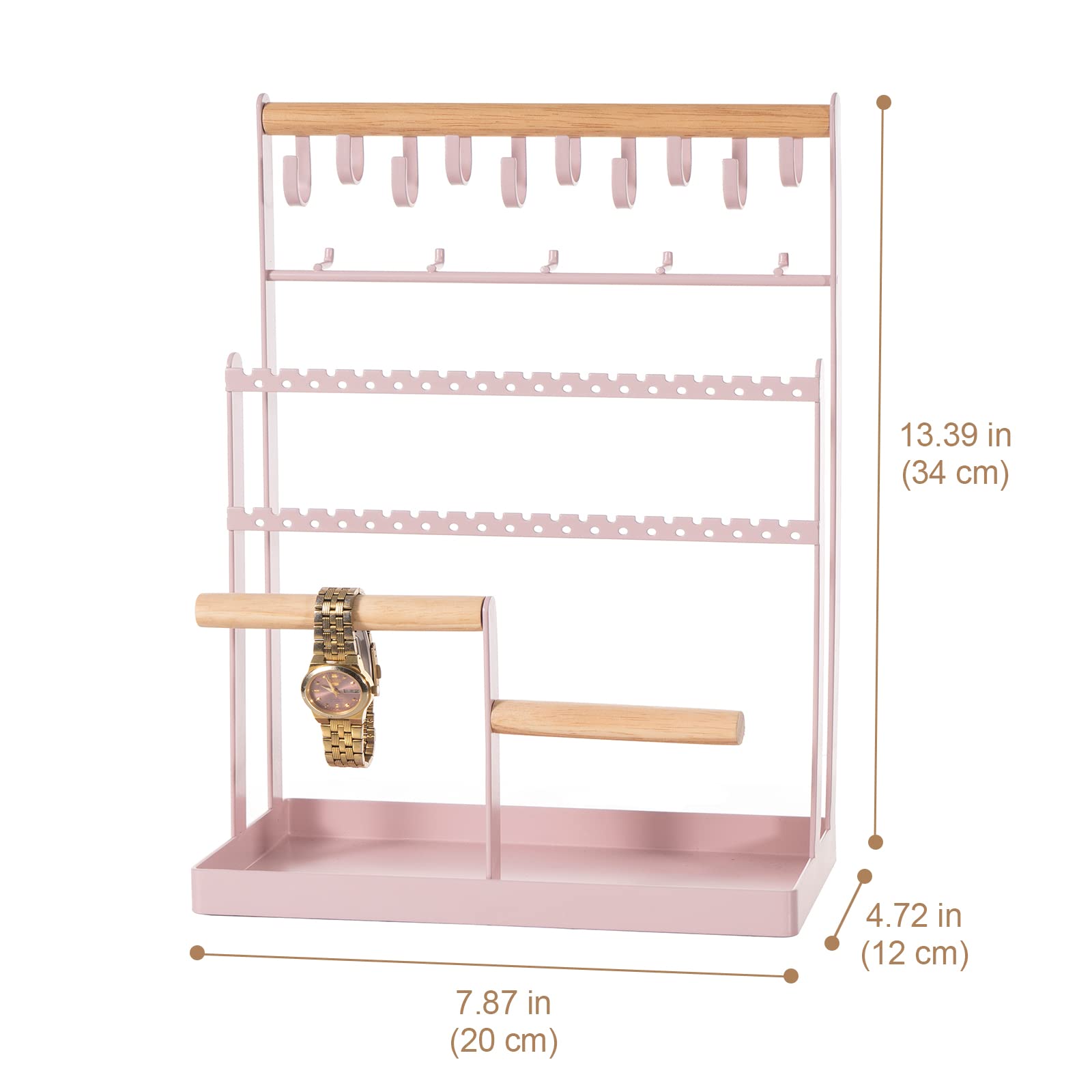 Jewelry Organizer Stand Necklace Organizer 6 Tiers