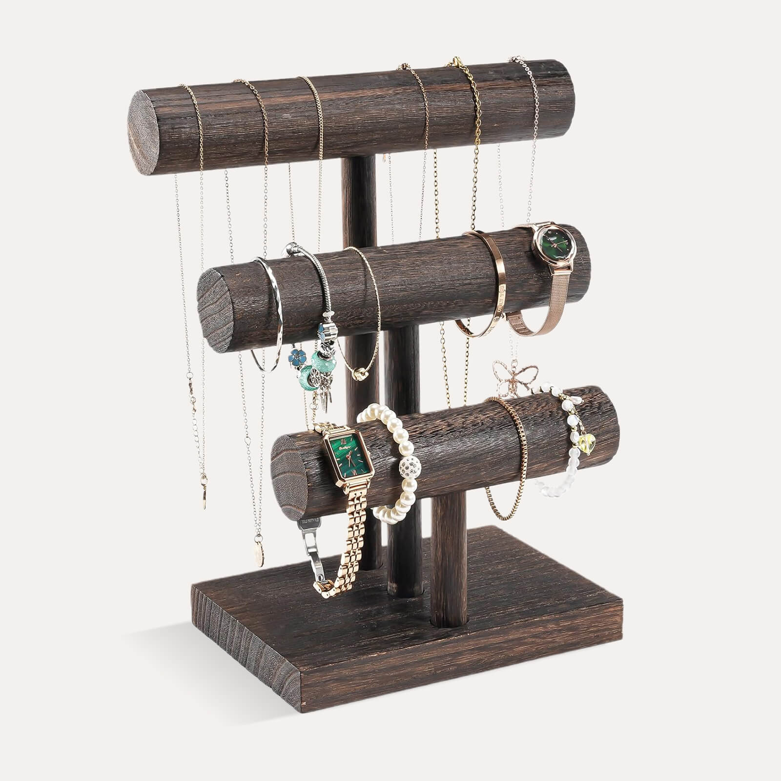 Wooden Bracelet Display Rack for Retail