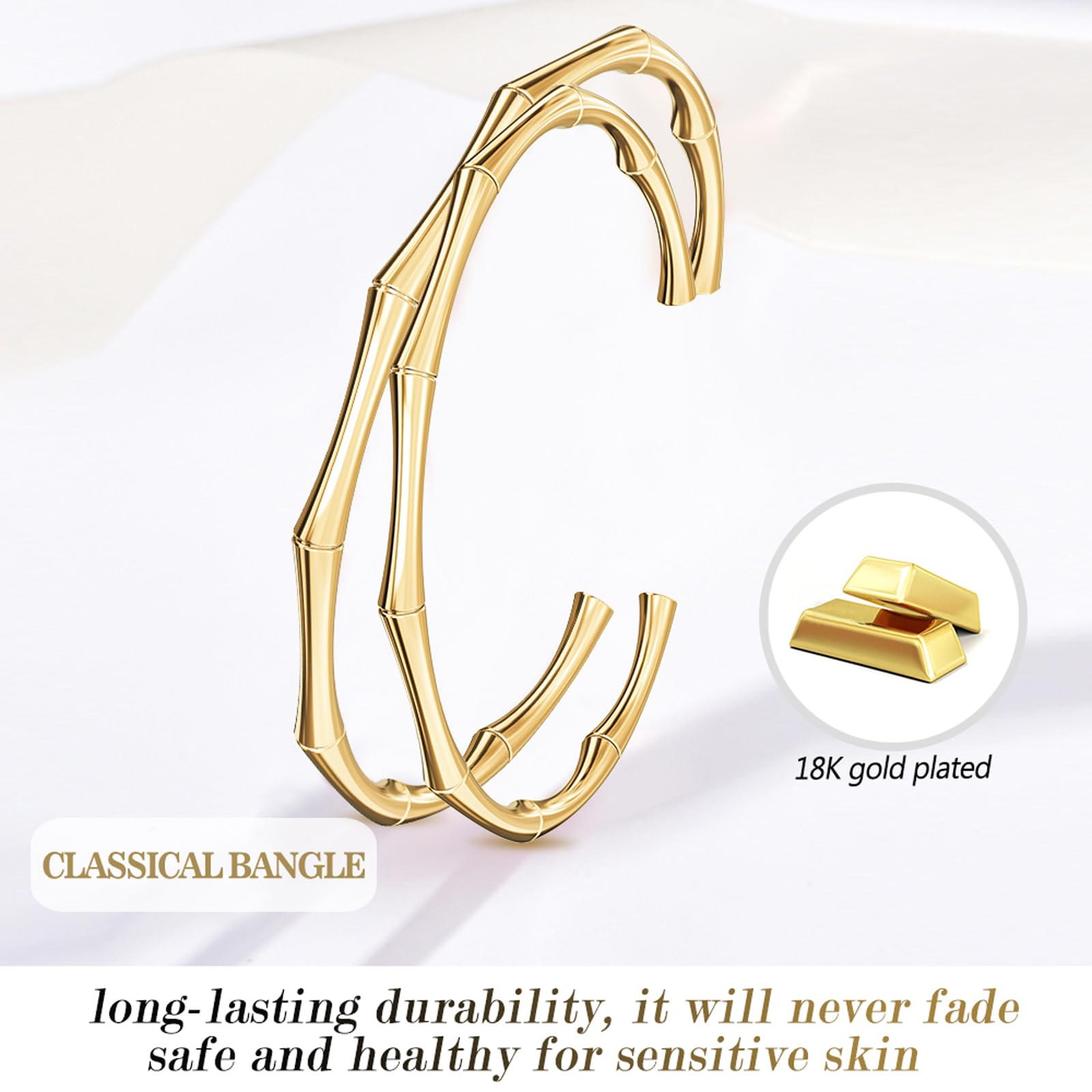 Thin Open Cuff Bracelet