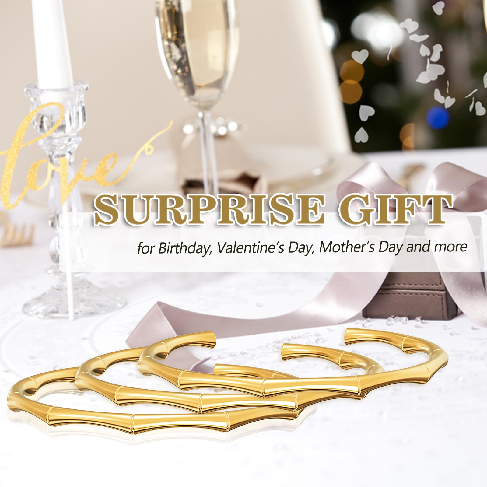 Thin Open Cuff Bracelet