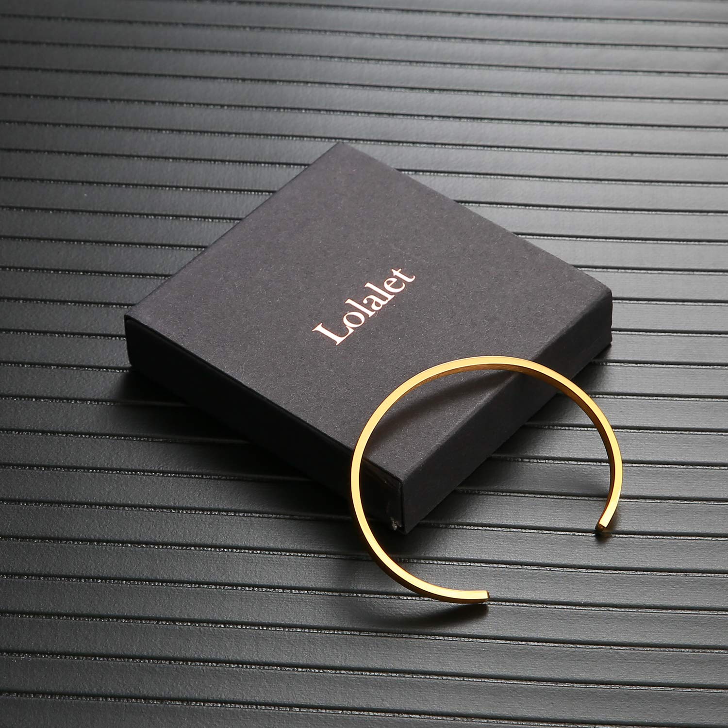 Thin Open Cuff Bracelet