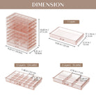 Large Acylic Jewelry Storage Box Clear