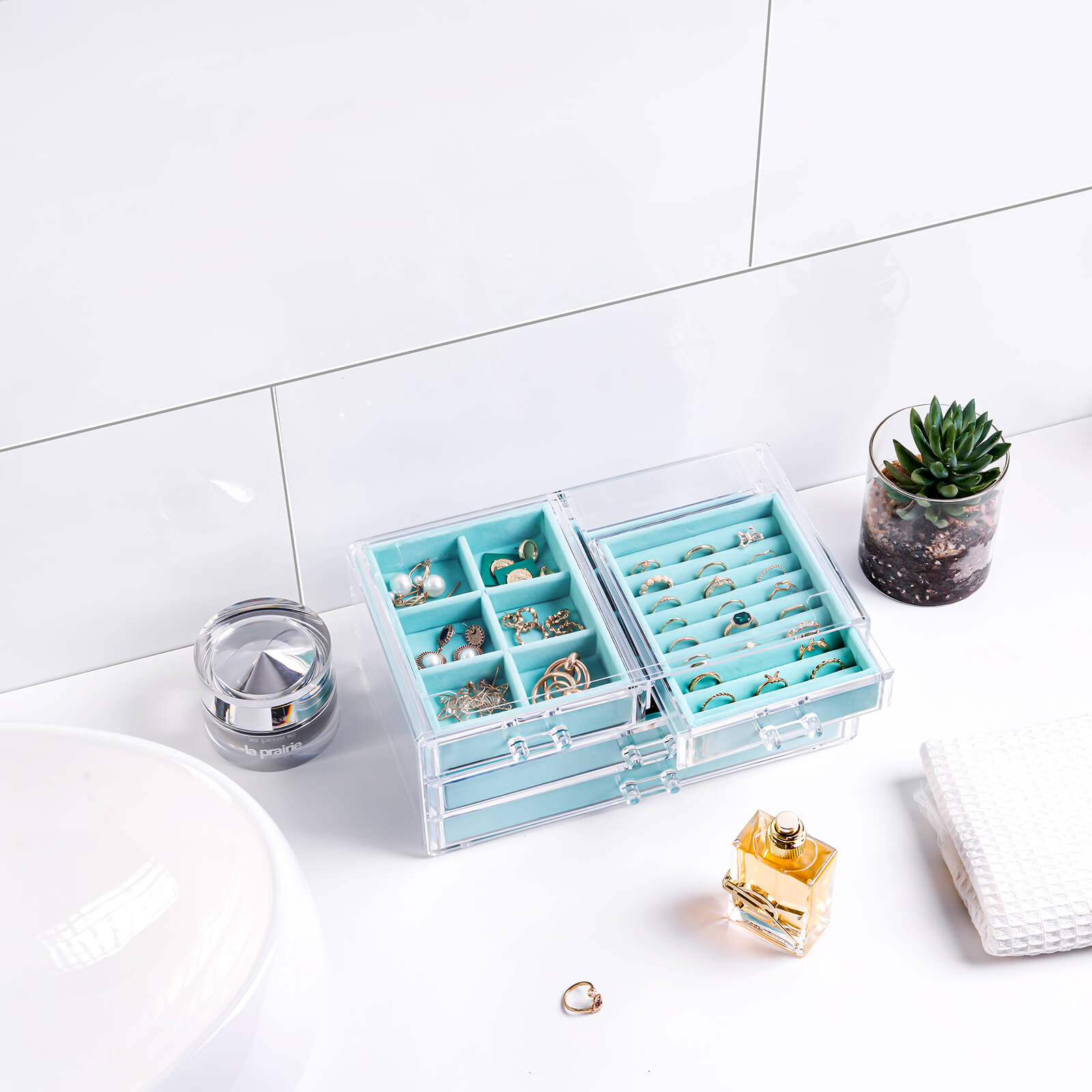 acrylic jewelry organizer