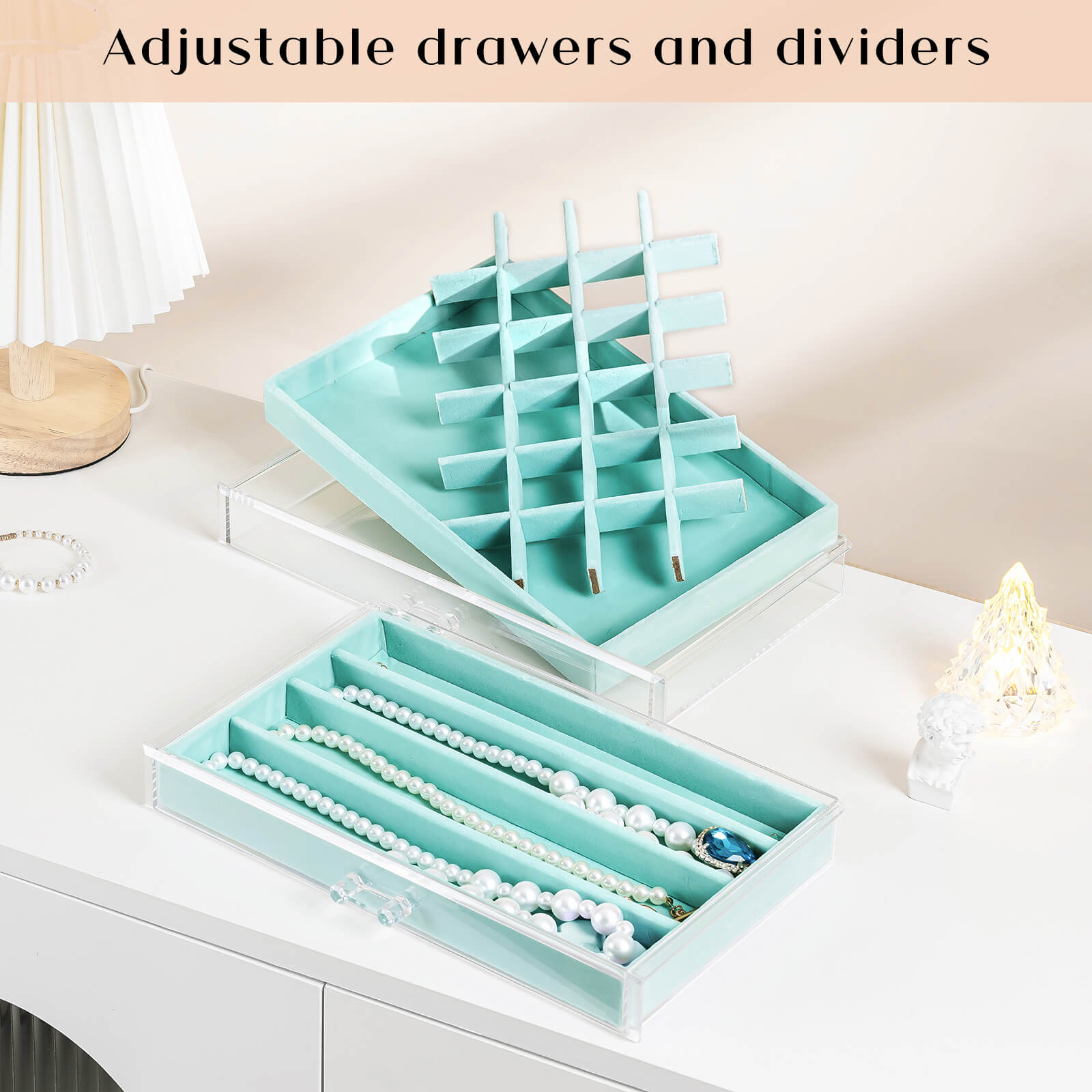 acrylic jewelry organizer