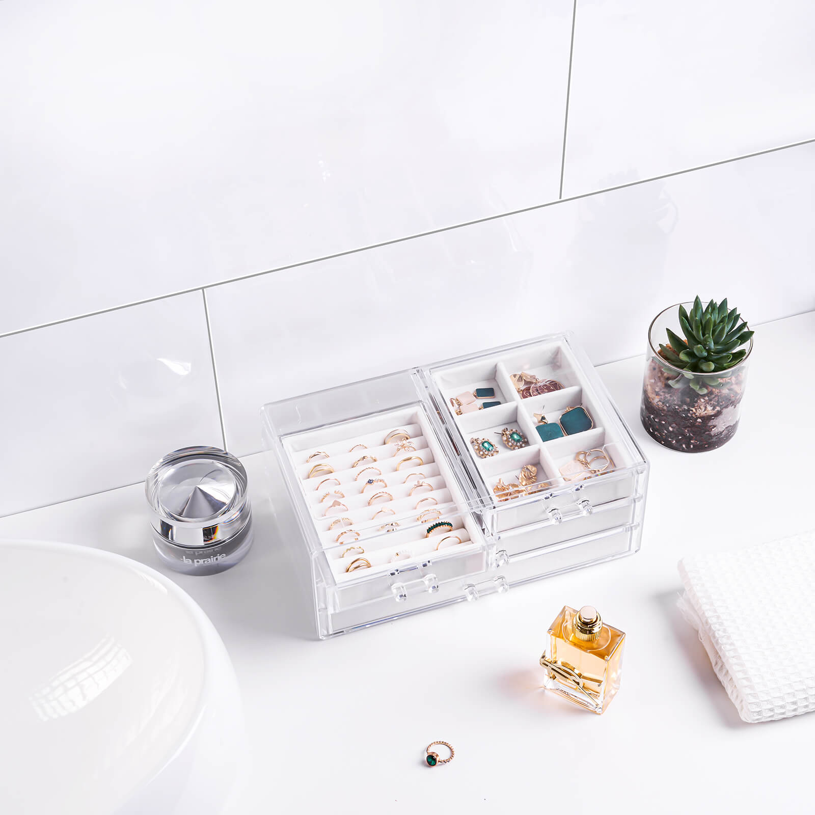 acrylic jewelry organizer