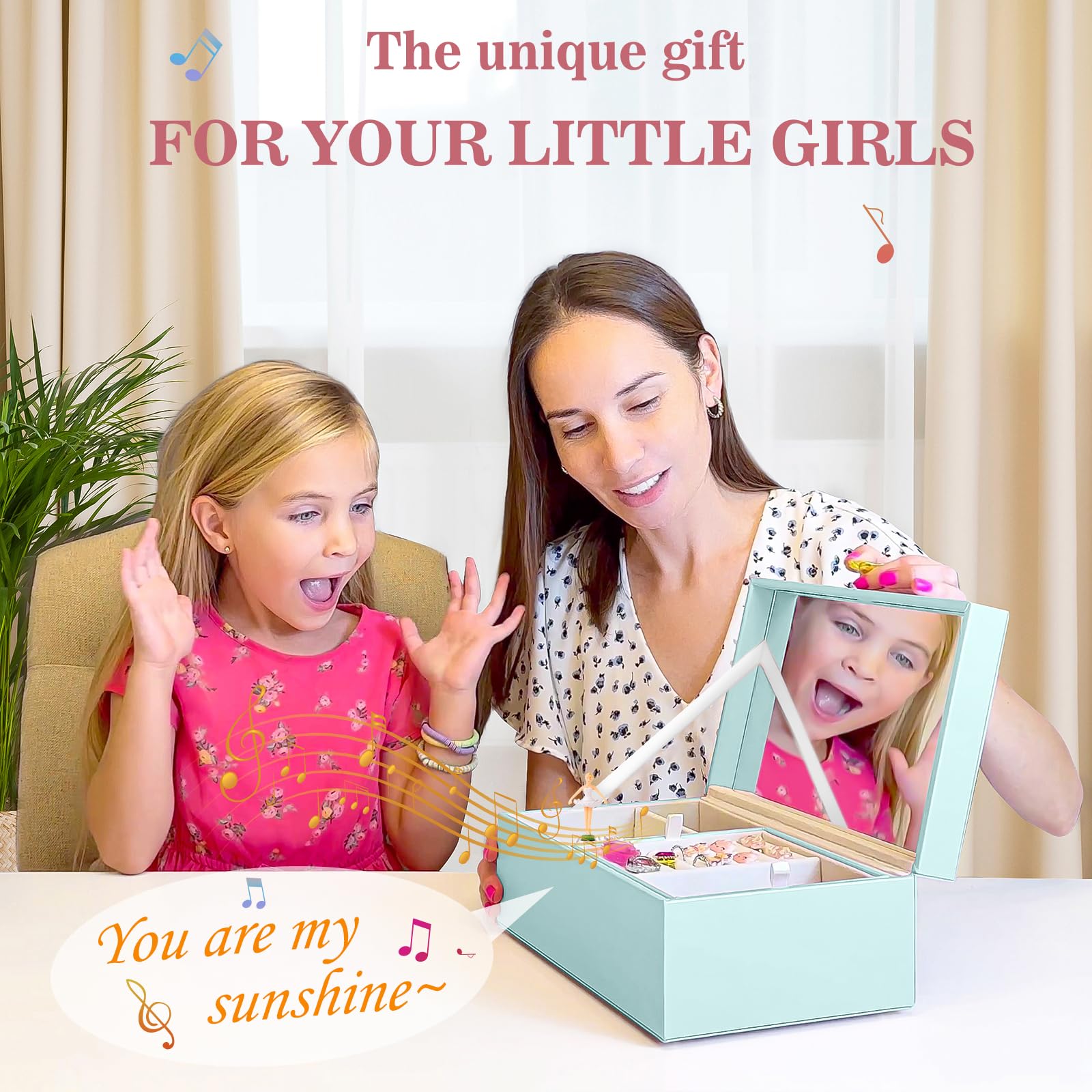 Musical Jewelry Box with Spinning Ballerina