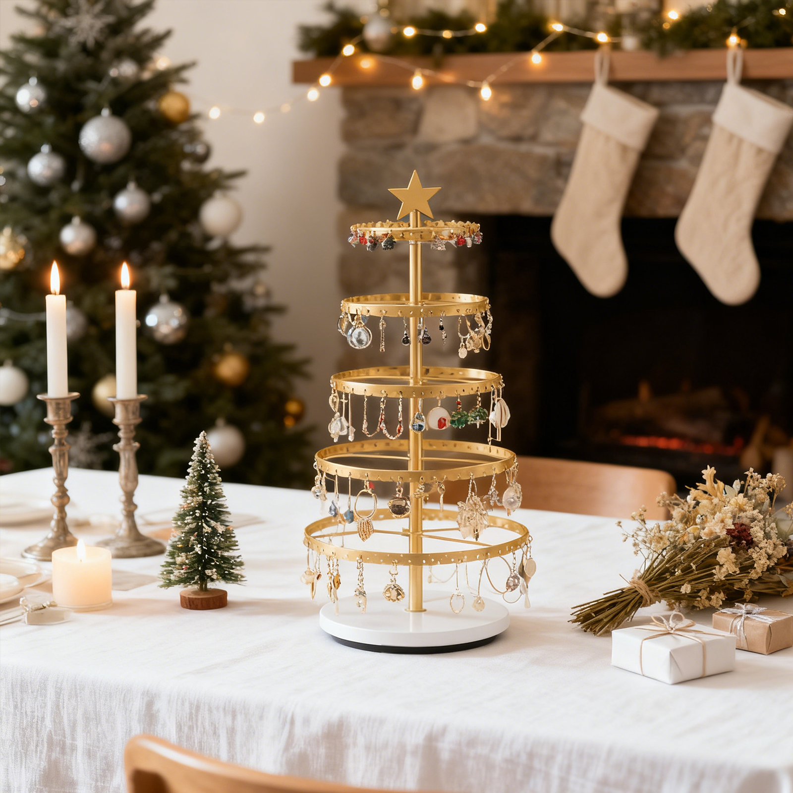 Jewelry Storage as Holiday Decor: Sparkle Up Your Christmas Space