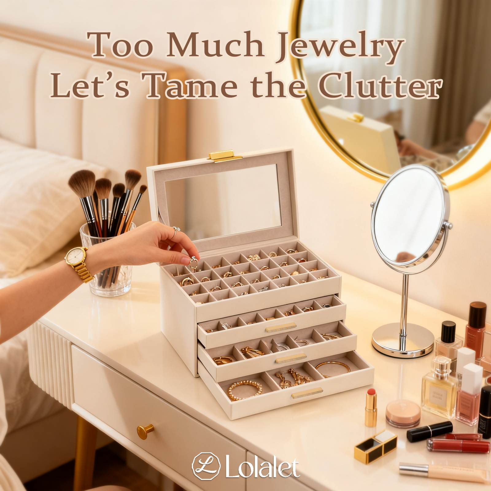 How to Organize Jewelry When You Have Too Much: 5 Practical Habits for Clutter-Free Jewelry Storage