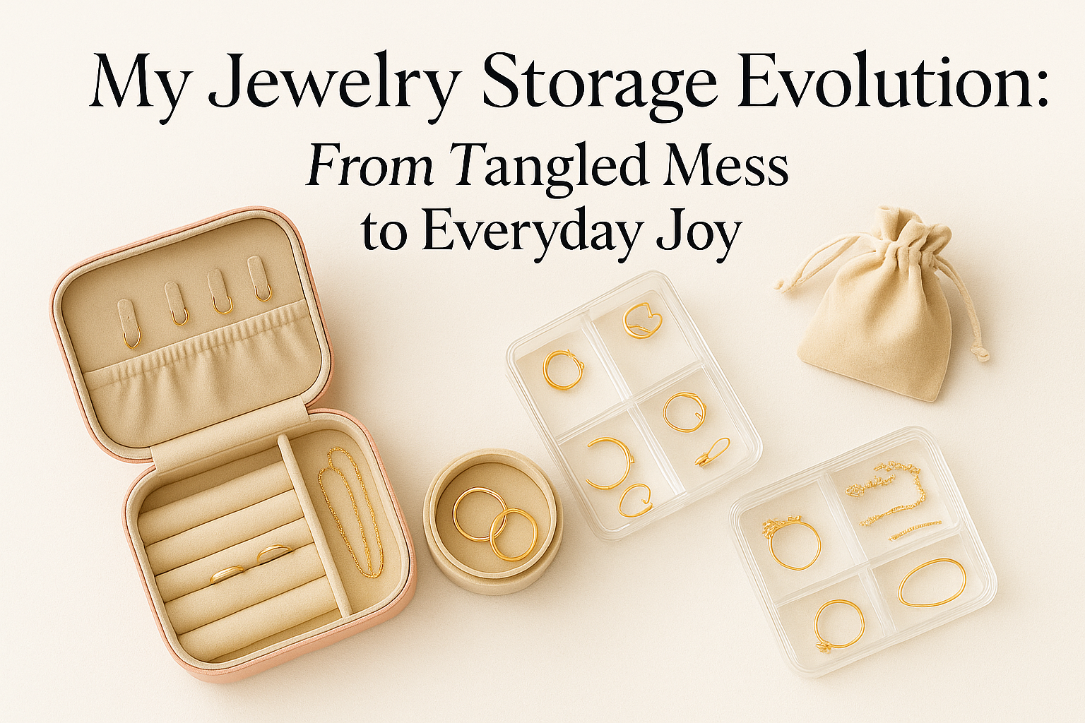 My Jewelry Storage Evolution: From Tangled Mess to Everyday Joy