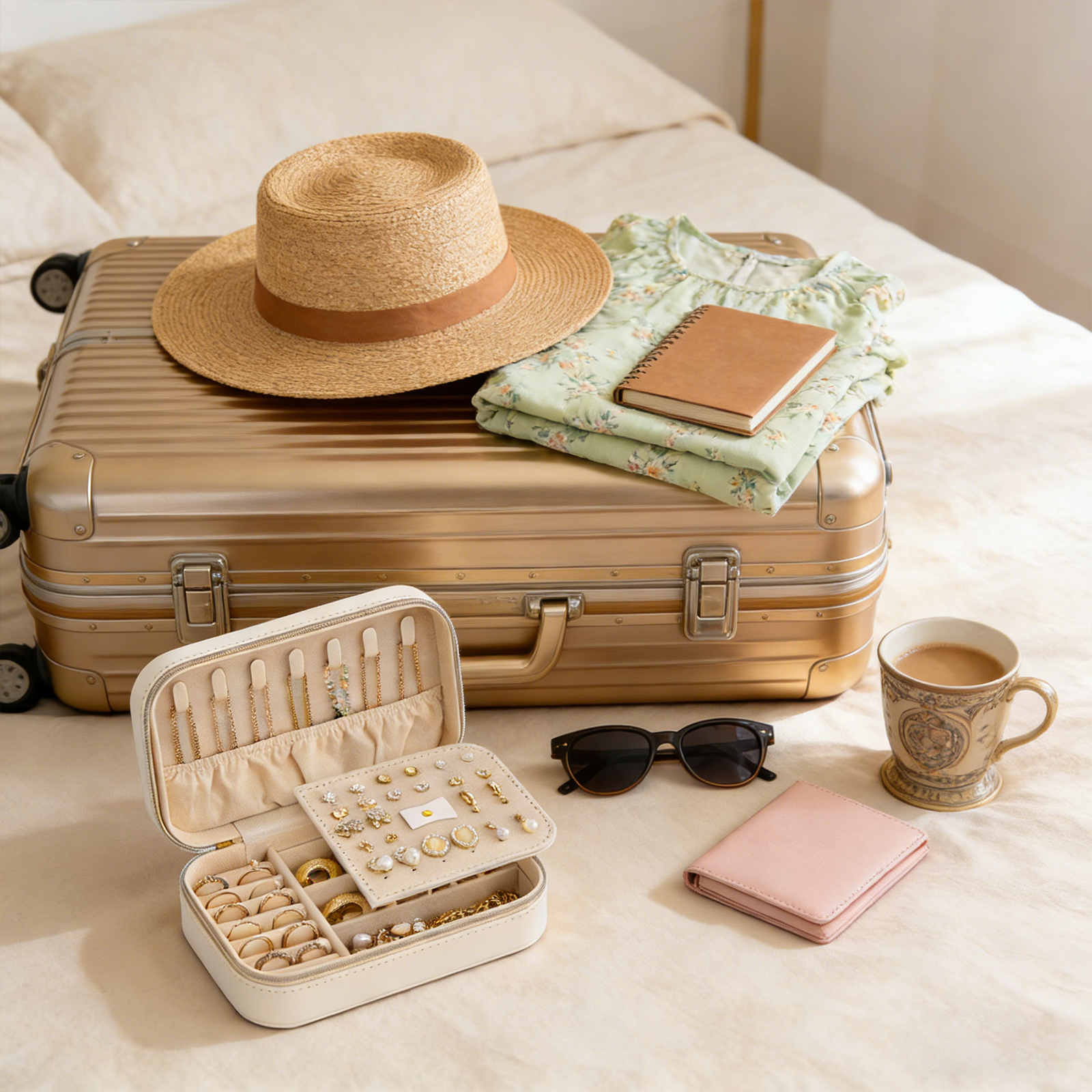 How to Pack Jewelry for Spring Travel (Short Trips to Long Vacations)