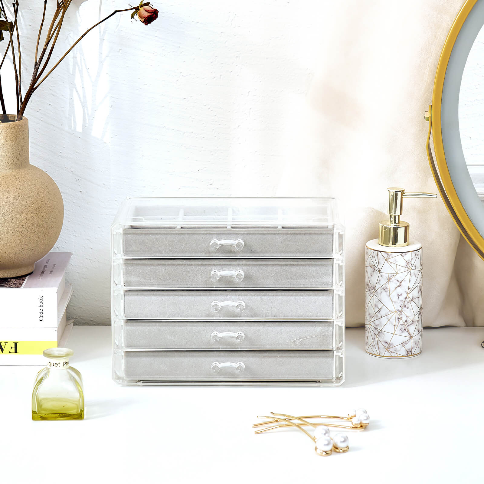 Acrylic Jewelry Organizer