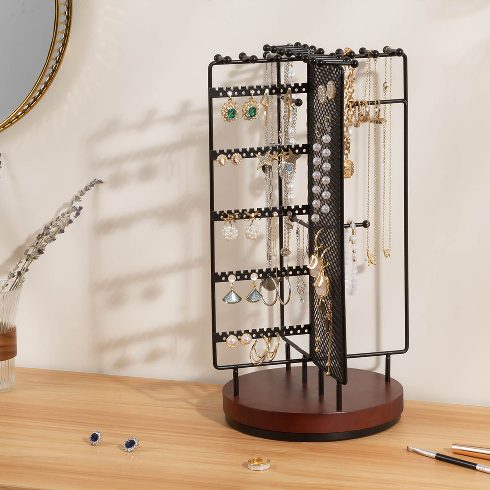 360 Degree Rotating Jewelry Stand