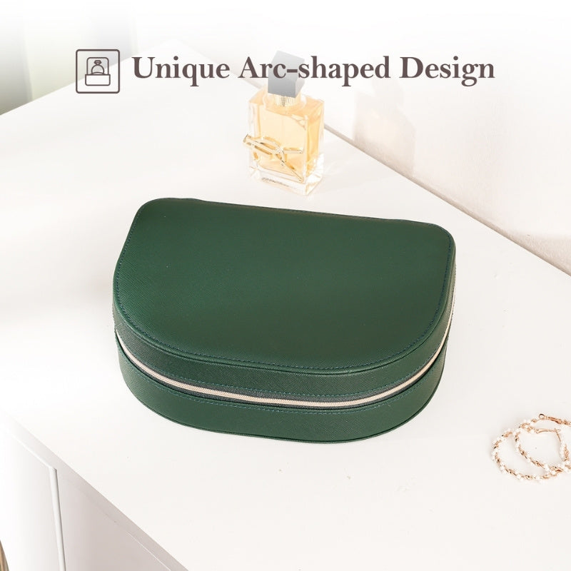 Small Seashell-shaped Travel Jewelry Box