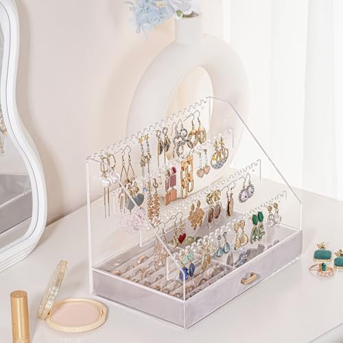 Earring Stand Muji Jewellery Organiser Muji Acrylic Jewelry Box