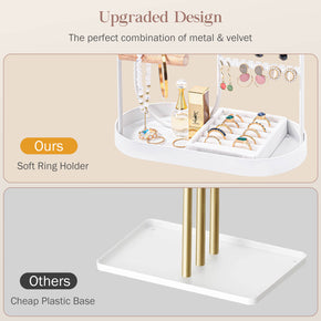 jewelry stand with tray