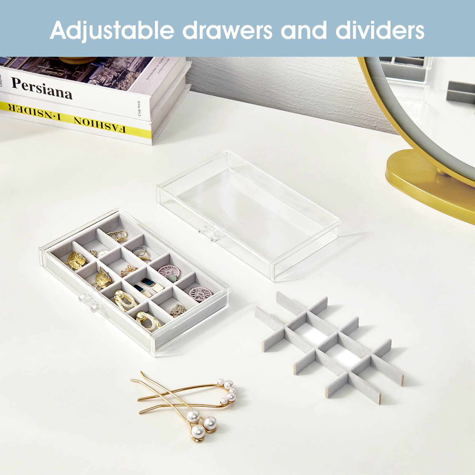 Acrylic Jewelry Organizer