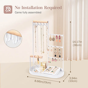 jewelry stand with tray