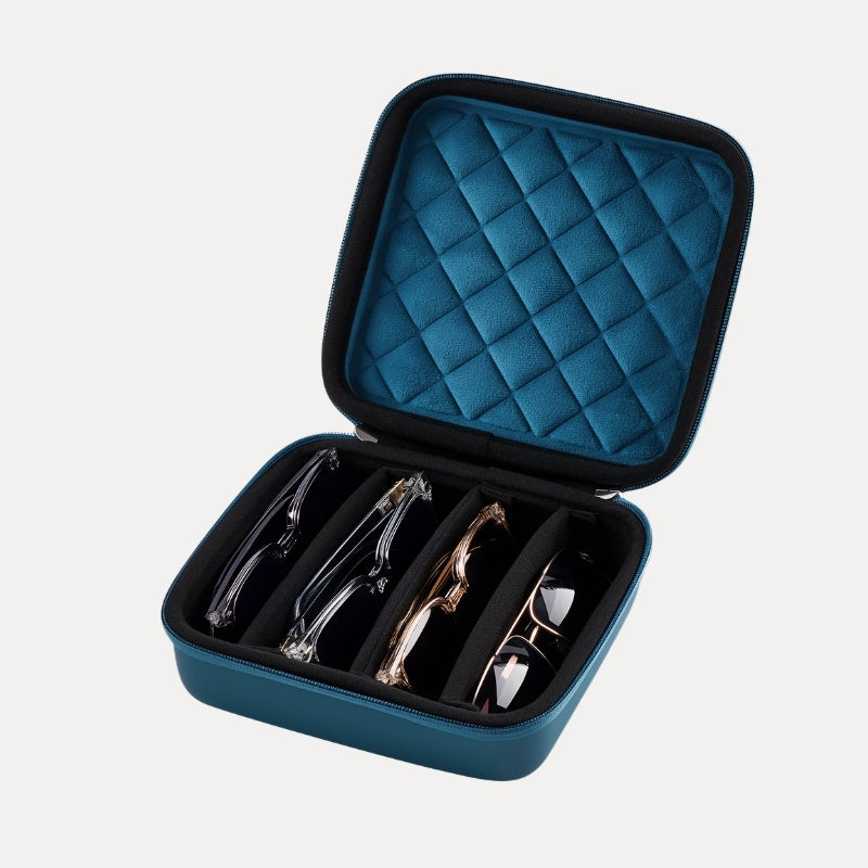 Portable Hard Shell Travel Sunglasses Organizer