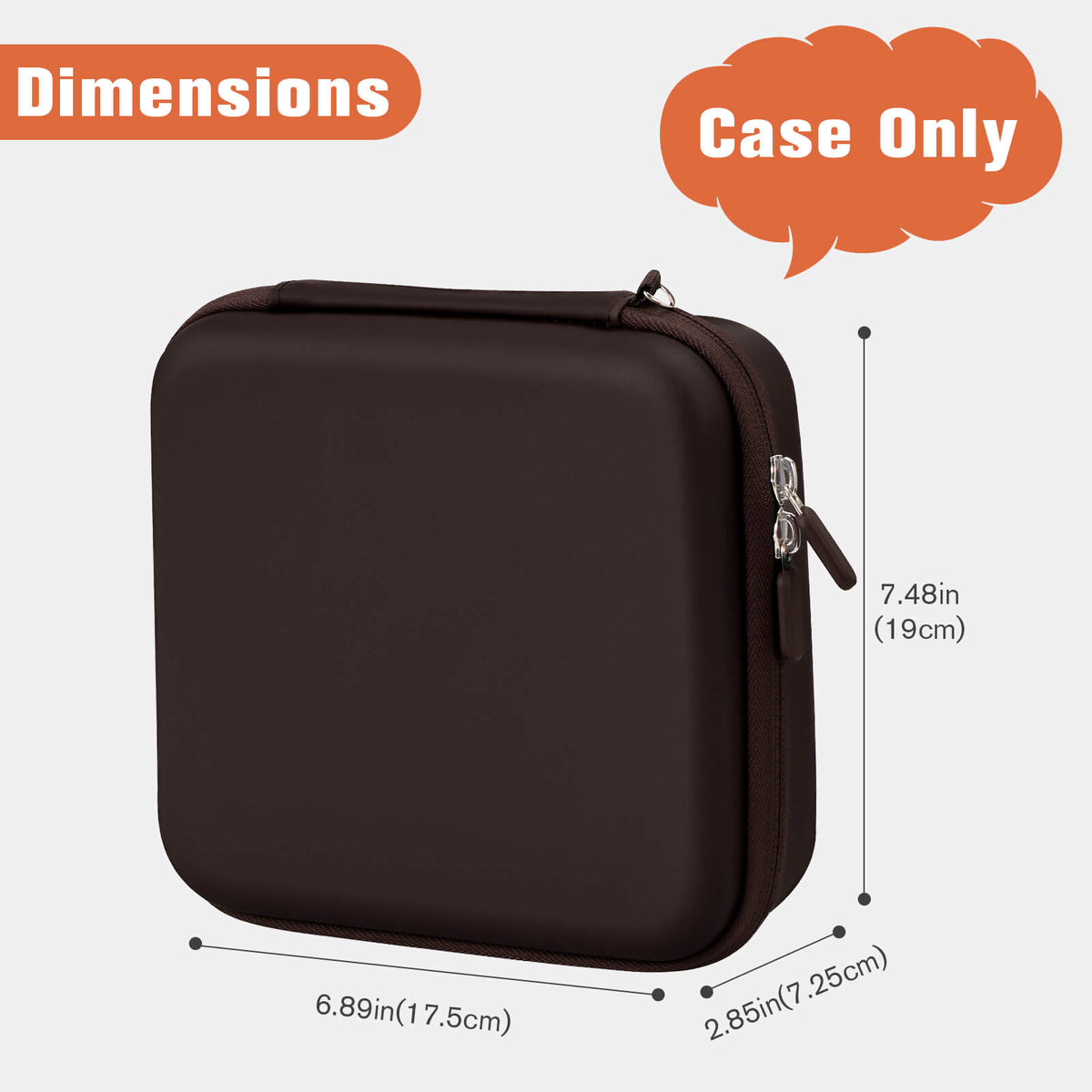 Portable Hard Shell Travel Sunglasses Organizer
