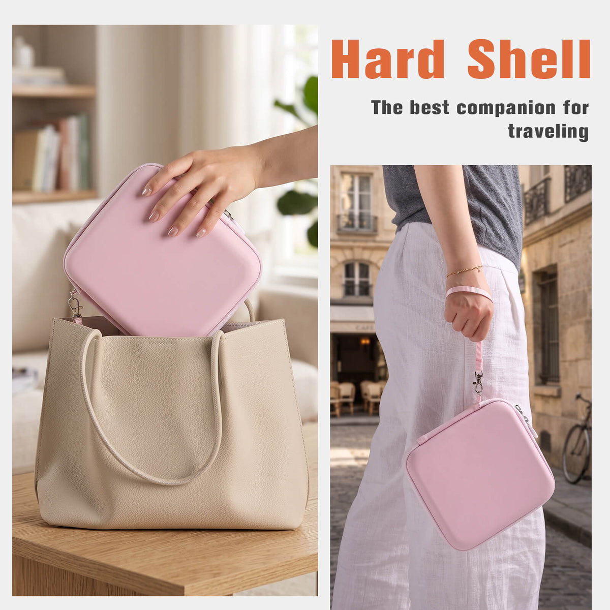 Portable Hard Shell Travel Sunglasses Organizer