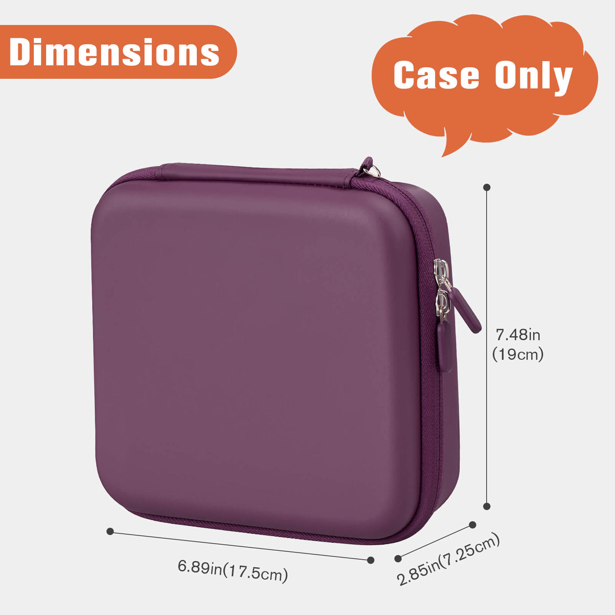 Portable Hard Shell Travel Sunglasses Organizer