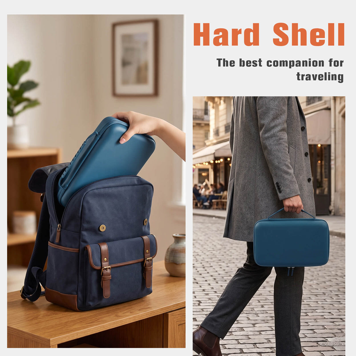 Portable Hard Shell Travel Sunglasses Organizer