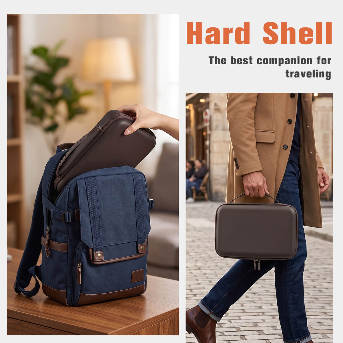 Portable Hard Shell Travel Sunglasses Organizer