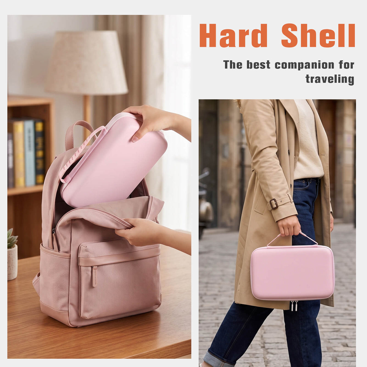 Portable Hard Shell Travel Sunglasses Organizer
