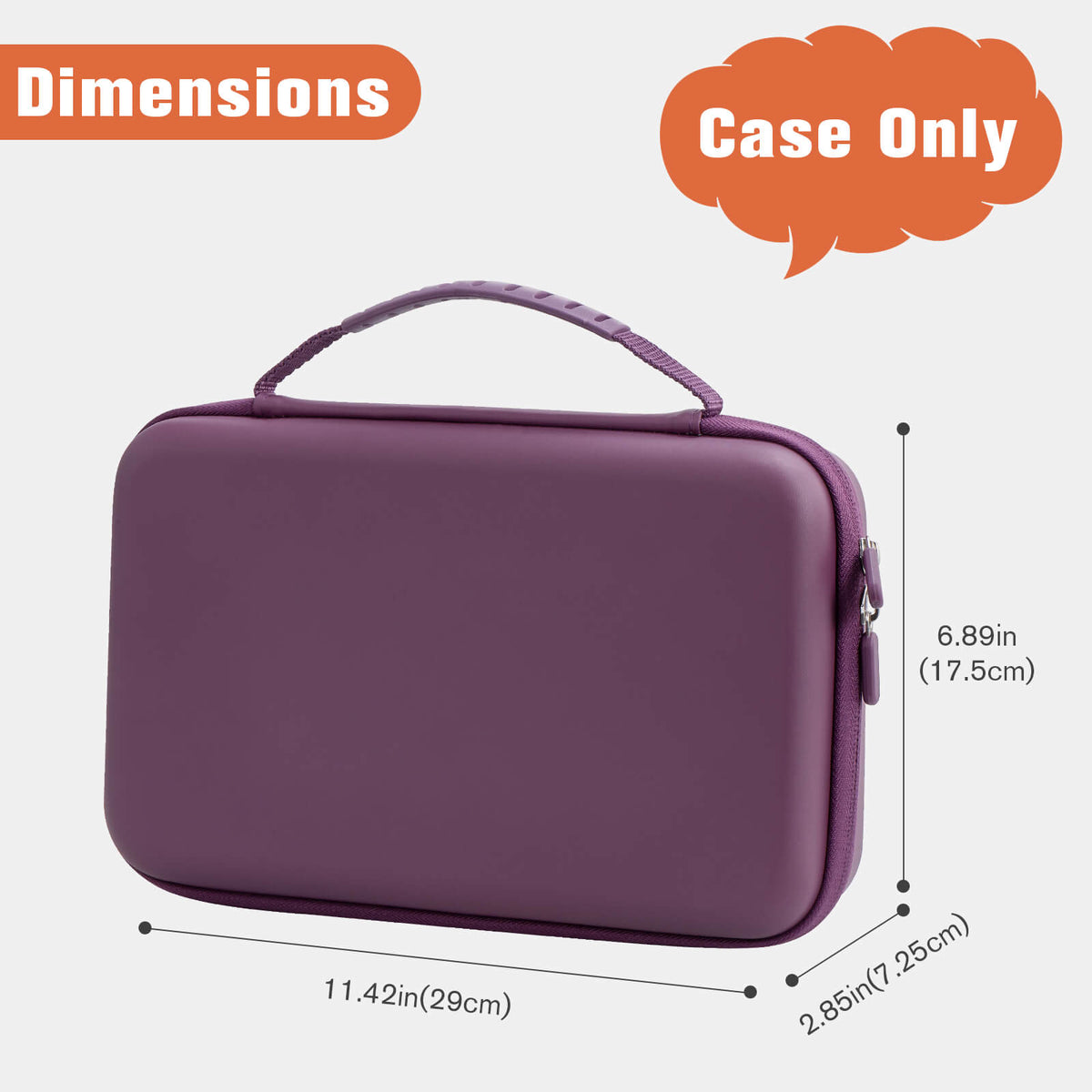 Portable Hard Shell Travel Sunglasses Organizer