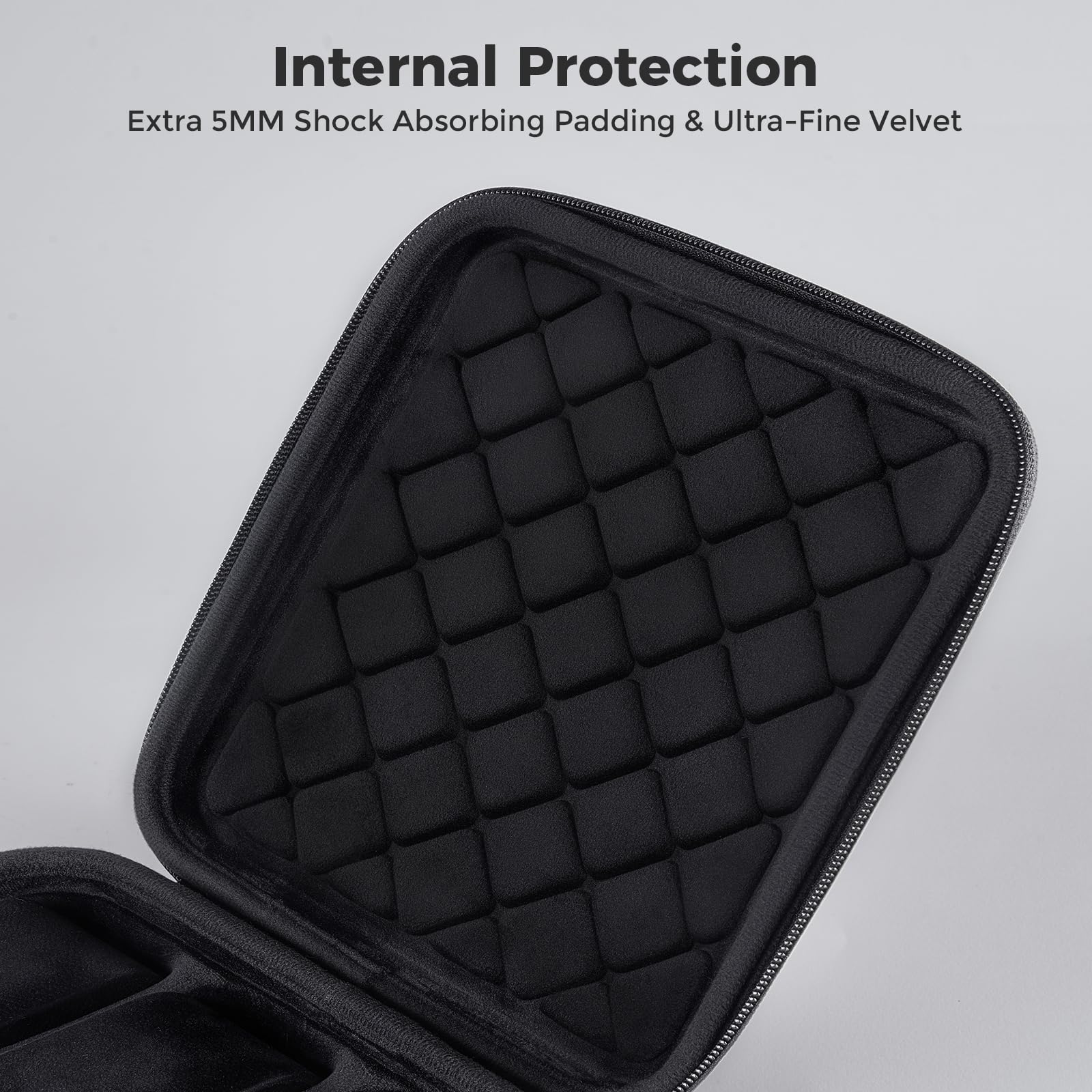 Portable EVA Hard Shell Watch Case for Travel